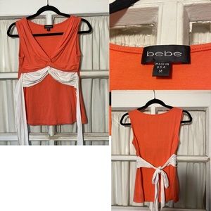 Bebe top. Perfect for summer. Size medium